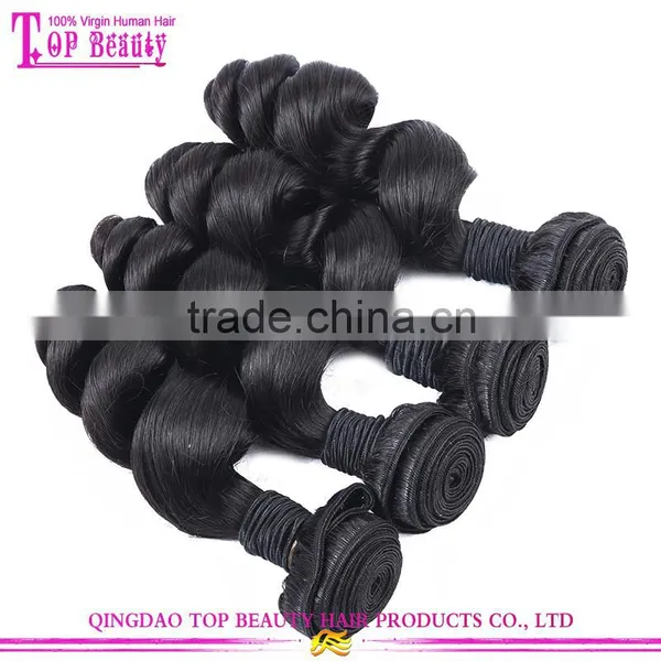 2015 New Hair Products Peruvian Loose Wave Hair Unprocessed Virgin Hair Weave Loose Wave photo-6