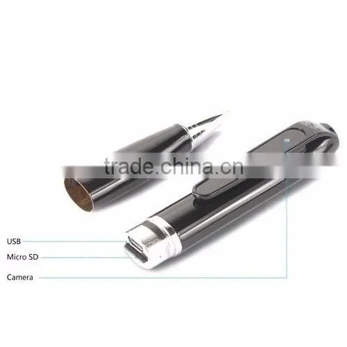 Classic Black Ink Pen Design Micro Camera WIFI photo-2