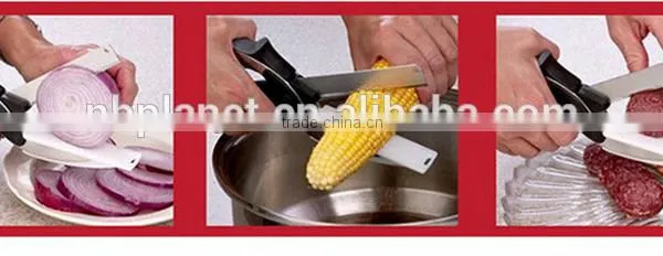VEGETABLE CLEVER CUTTER 2-IN-1 FOOD CHOPPER photo-6