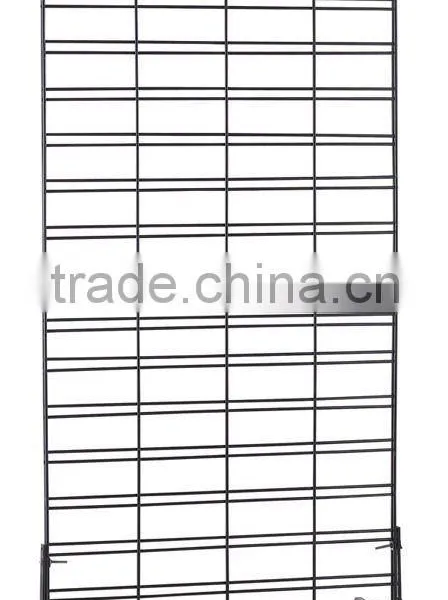 chrome metal mesh frame rack