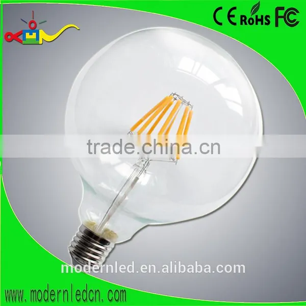 360 Degree G125 LED Filament Bulb G90b 8w photo-6