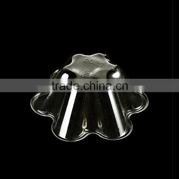 Plastic PET Clear Snow Cone Shave Ice Flower Cup photo-4