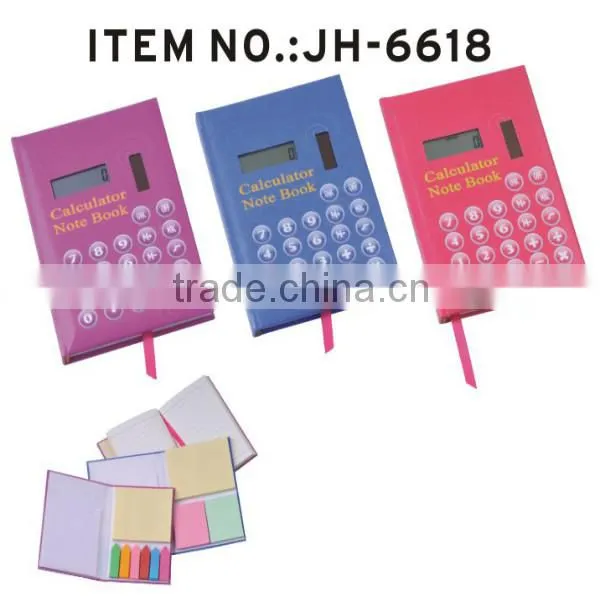 Hot Sale Custom Leather Notebook With Solar Calculator photo-6