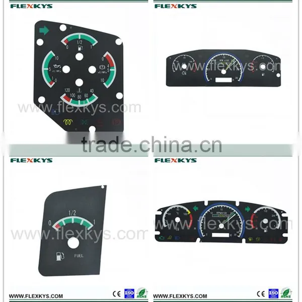 Matt Finished High Quality Membrane Label for Instrument Panel photo-4