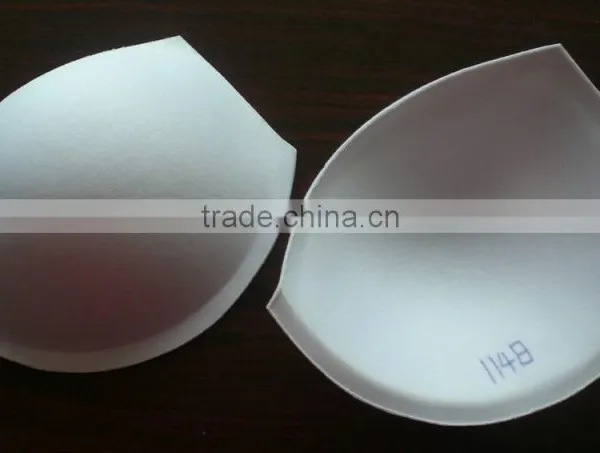 3/5 no Push up Molded Bra Cups Pads 1148# photo-2