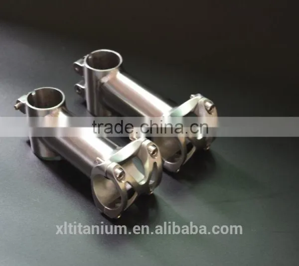 Titanium Bike Stem 25.4 / 31.8 * 90mm /Gr9 Titanium Bicycle Stem Lightweight Bike Titanium Riser photo-3