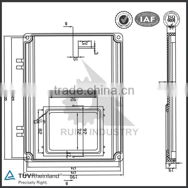 Aluminium for Ip67 Electric Switch Waterproof Mail Box photo-3