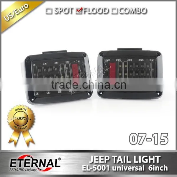 07-16 Jeep Wrangler JK Led Tail Light 4x4 Off-road Running Turn Brake Reverse Rear Lamp photo-3