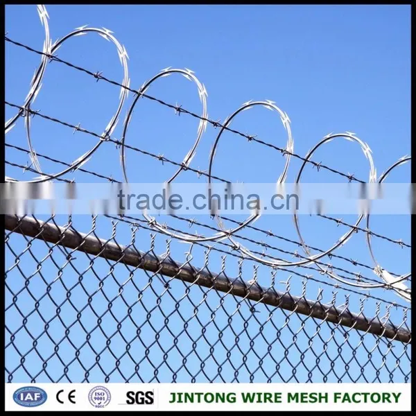 Decorative Wire Fence Barbed Wire Fencing Wholesale Razor Blade Wire photo-3