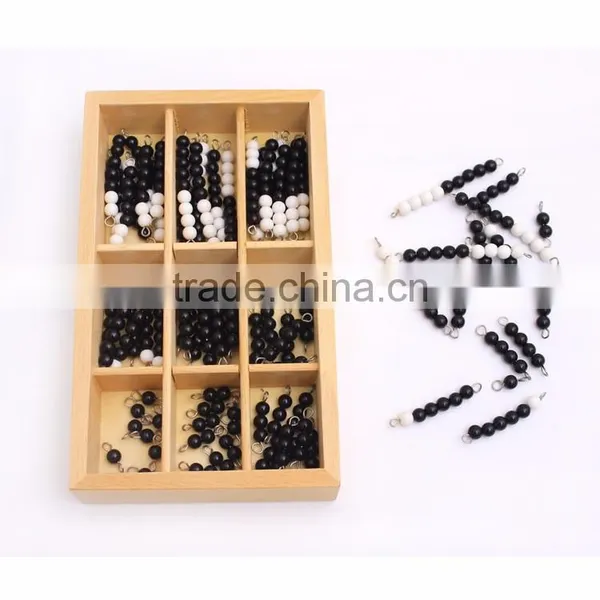 Early Learning Math Toy Montessori Wooden Toy Beads