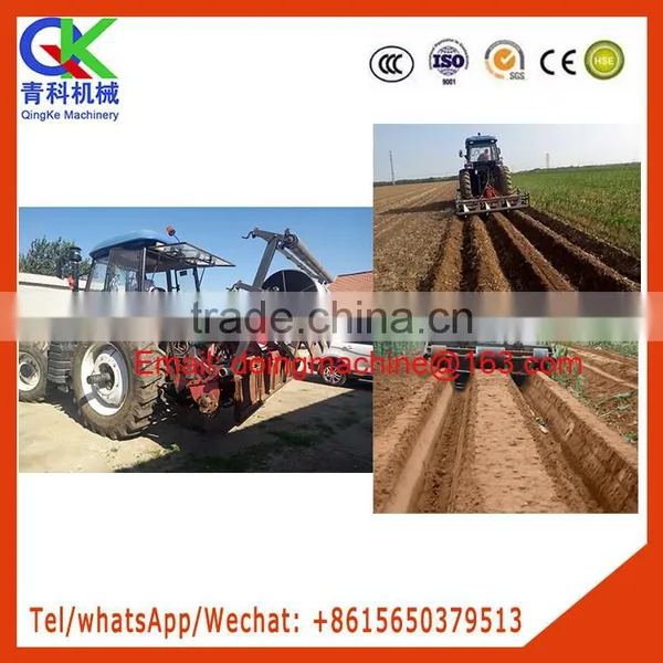 The Tractor Type Shallot Groove-cutting Machine Mini-tiller photo-4