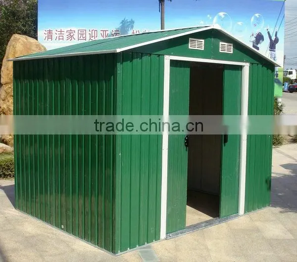 High Quality Metal Garden Tool Boxes Storage Sheds for Sale photo-3