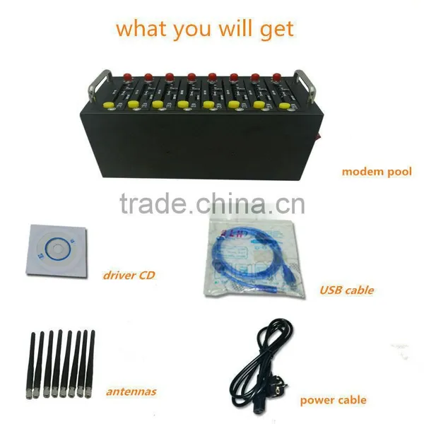 High Speed SMS Modem Pool SL8082 3G 8 Ports Bulk SMS Modem for STK photo-6