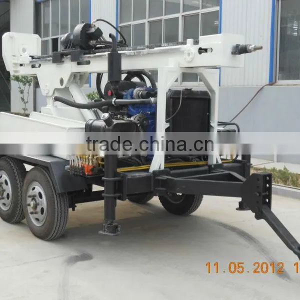 SLY400T Wheel Water Well Drilling Rig