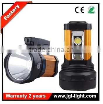 Handheld Rechargeable Outdoor Maintenance High Power Searchlight 5JG-A399 Cree 15w Maintenance Work Light and Side Warning Light photo-2