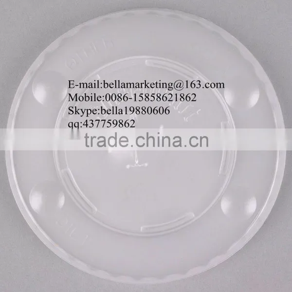 Manufacturer Plastic PS Flat Lid for Beverage Cup Disposable Use photo-3
