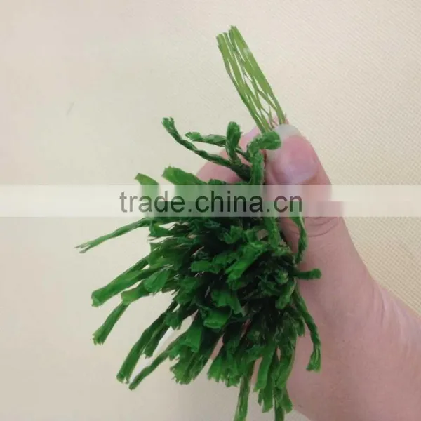 8000Dtex Fibrillated Yarn Artificial Grass Soccer Field photo-3