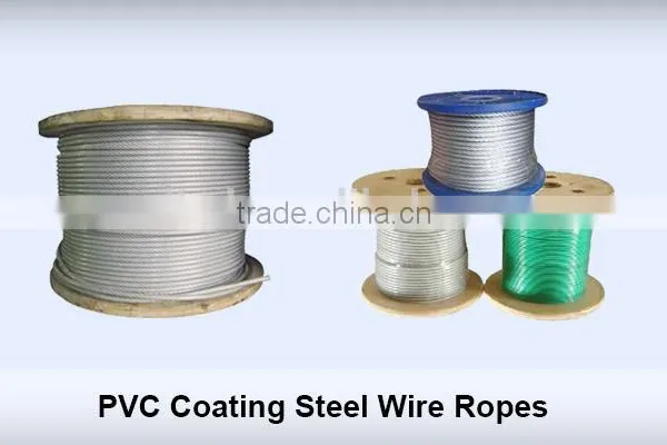 6*7 Plastic PVC Coated Steel Wire Rope for Crane photo-5