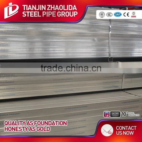 Q195 Q235 Q345 Material Welded Galvanized ms Square Pipe for Greenhouse Furniture Fence Post photo-5