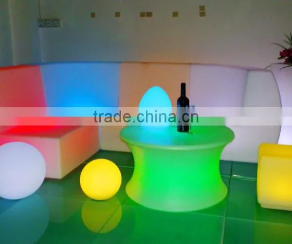 LED Living Room Sofas Light& Bar Lighting Sofa With Cushion photo-3