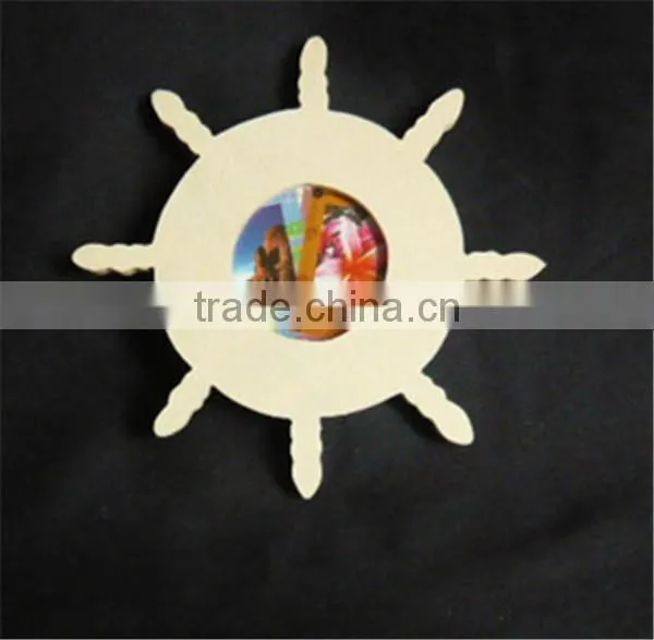 Funny Cute Wood Carved Picture Frames for Decor photo-4