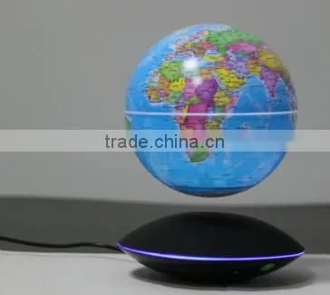 Cool Invention! Maglev Floating Global With Light Up Glow Stick photo-3