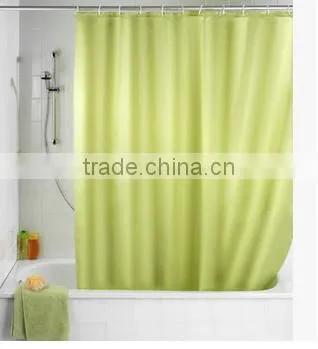 Solid Color Polyester Shower Curtain photo-4