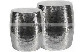 Copper Side Table Hammered by Indian Artisan photo-5