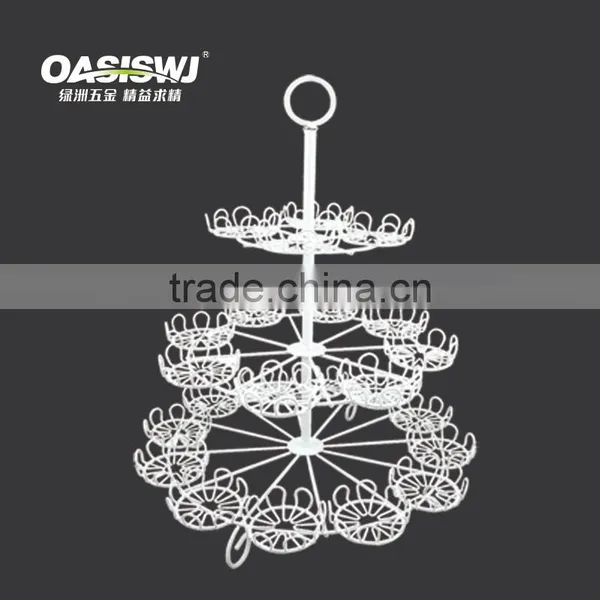 Cupcake Stand for Birthdays and Other Occations 3 Tier Cupcake Holder for 24 Cupcakes and Desserts photo-2