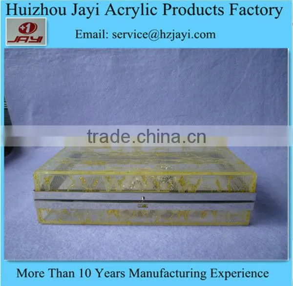 Girls Lace Acrylic Jewelry Box photo-5