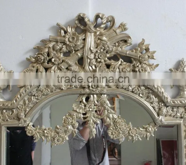 Decorative Usage Polyresin Wall Hanging Mirror FA-423P-01 photo-6