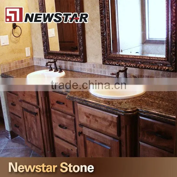 Newstar Stone Fabricated Saudi Arabia Desert Brown Granite Countertops photo-2