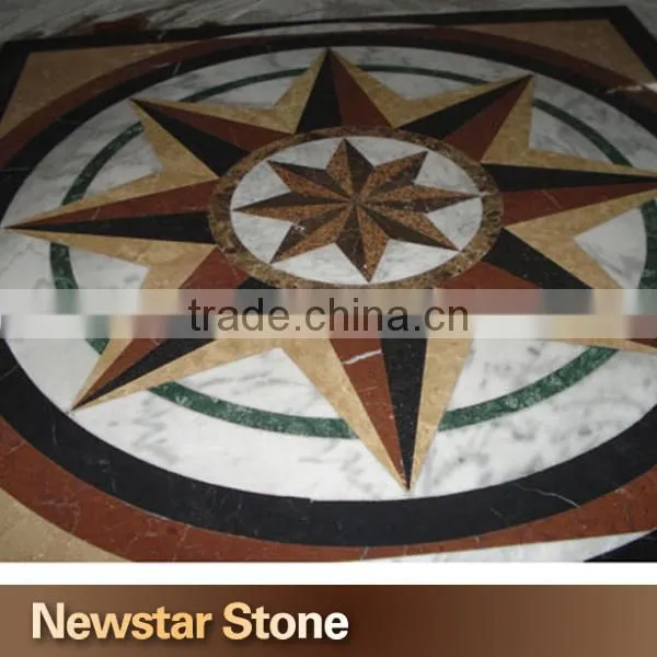 Natural Stone Marble Waterjet Medallion photo-2