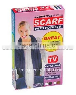 Scarf With Pocket,Pocket Scarf