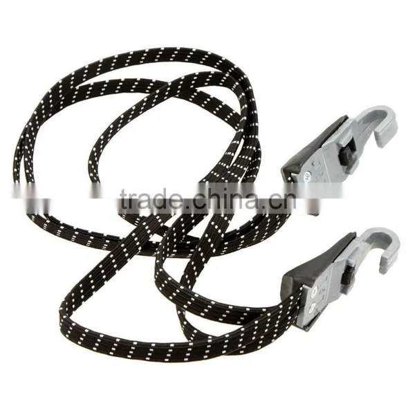 3 With One Bicycle Luggage Tied Rope Bike Cycling Rubber Band Banding Elastic Cord Strap For Outdoor photo-2