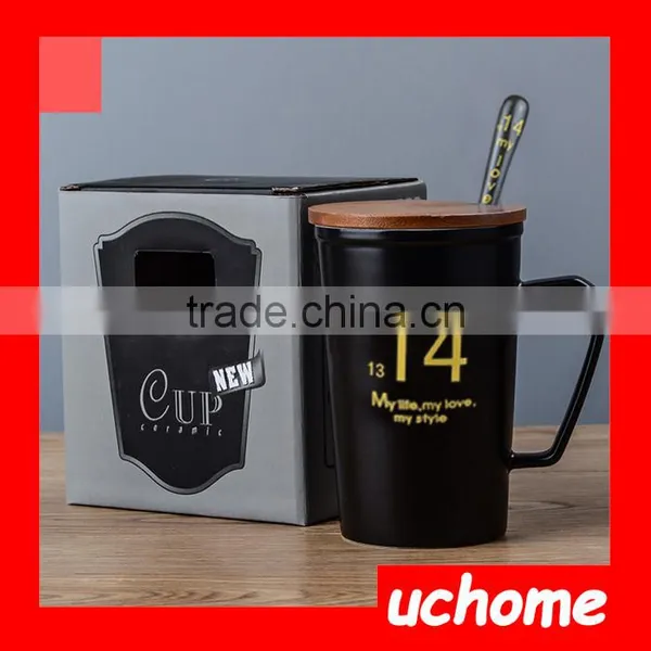 UCHOME Good Quality Ceramic Mug Couple Mugs For Valentines Day photo-4
