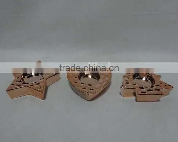 Plating Porcelain Apple Shape Decorations Holiday Decorations photo-5