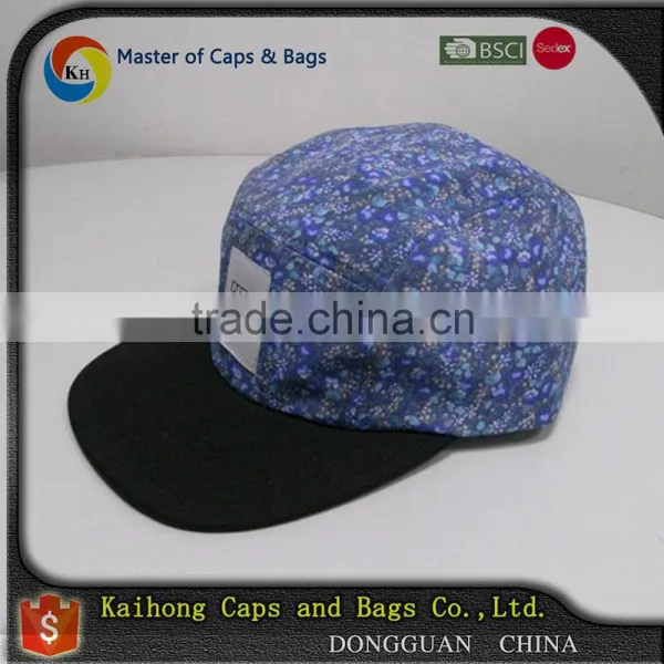 Wholesale Blank Custom 5 Panel Hat With Full Sublimation Logo photo-2