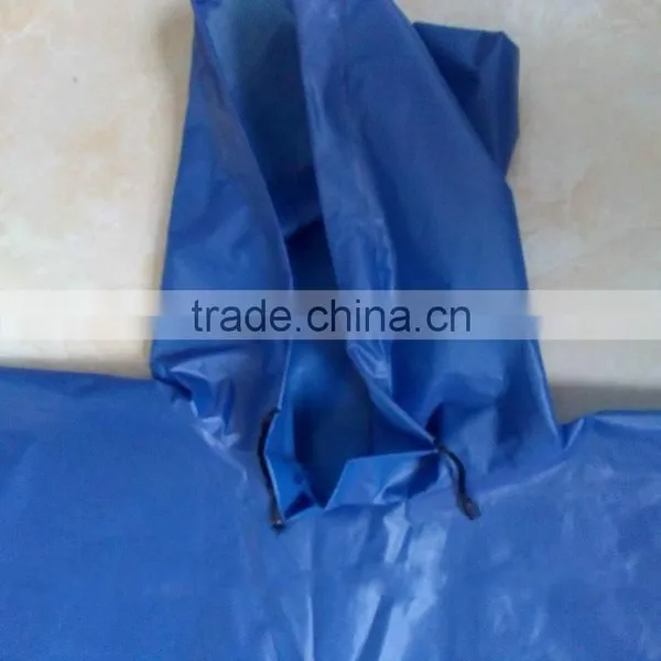 PEVA Wholesale Rain Cape for Riding photo-2
