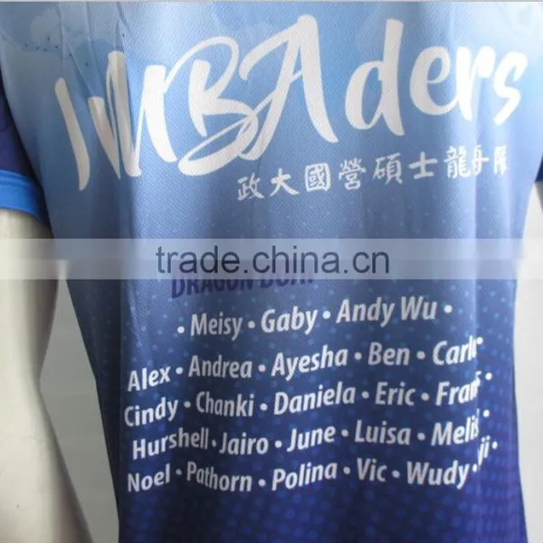 Wholesale Custom Quick Dry Sublimation Print Running t Shirts photo-5