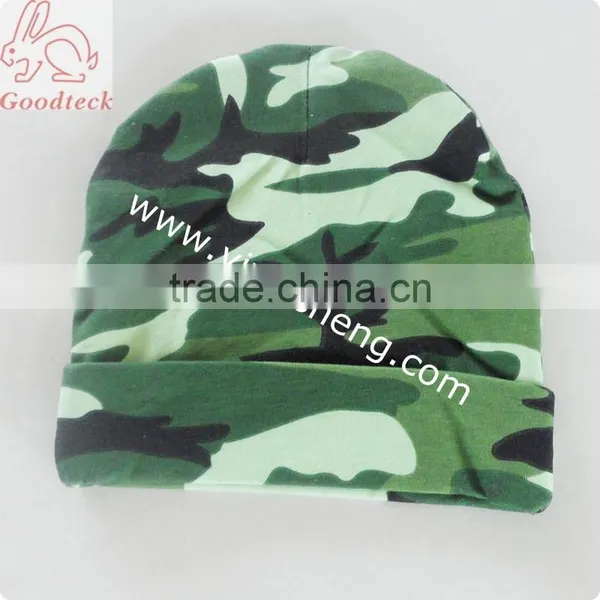 Wholesale Hot Sale Cotton Baby Hat,camo Cotton Baby Caps Print Fabric Hat