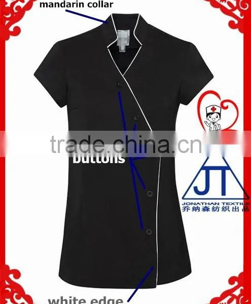 New Design Good Quality V Neck Nurse Top/nurse Uniform Wear Women Type