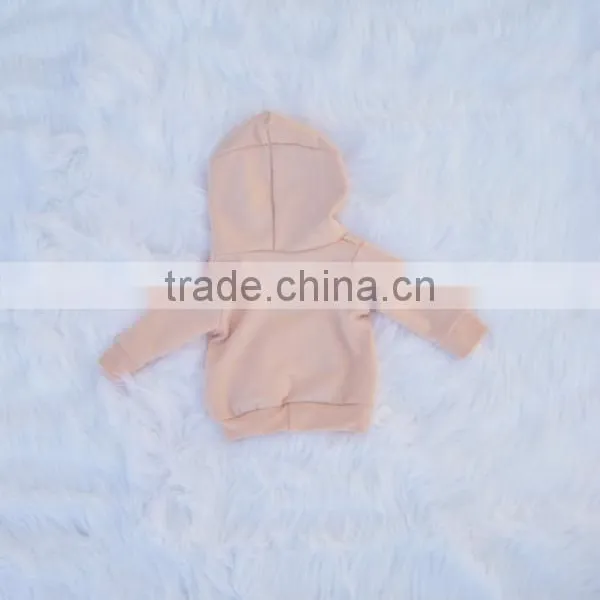 Wholesale Children Hoodies Baby Boys Custom Made Plain Pullover Hoodies for Kids photo-2