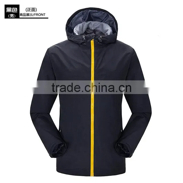 Latest Design Hot Sale Personalized Men Outdoor Waterproof Windproof Mauntaineering Jackts/sport Jackets photo-5