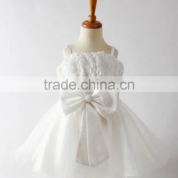 Walson Children Clothes Short Front Long Back Dress Latest Children photo-3