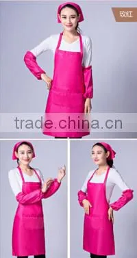Cute Apron Custom LOGO Print Ads Kitchen Chef Coffee Hotel Men and Women Overalls photo-6