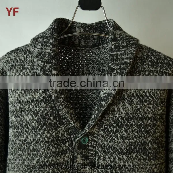 Fashionable Custom Wholesale Men Woolen Sweater Design photo-3