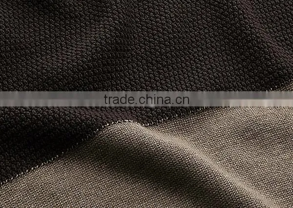 Mans Crew Neck Split Joint Pattern Tight Pullover Sweater for Wholesale photo-6