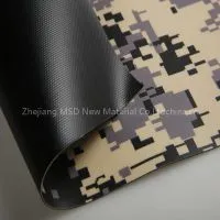 PVC Coated Fabric /Tarpaulin for Camouflage Tent