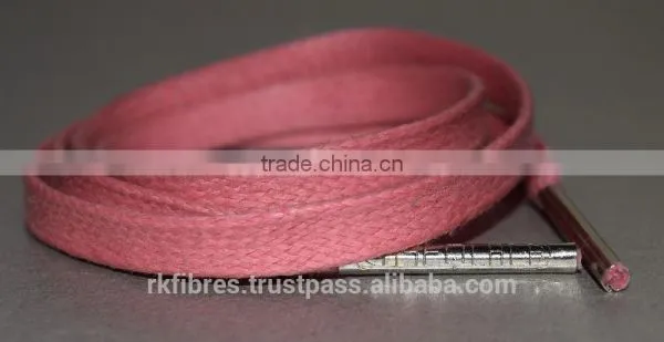 Metal Tip Flat Shoelaces photo-2